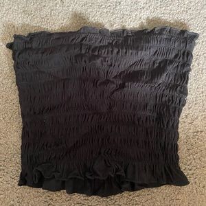 Black tube top